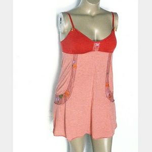 BLACK FRIDAY Free People L, Colorblock Lace Mini